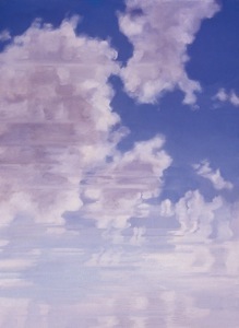 Clouds, oil on canvas
